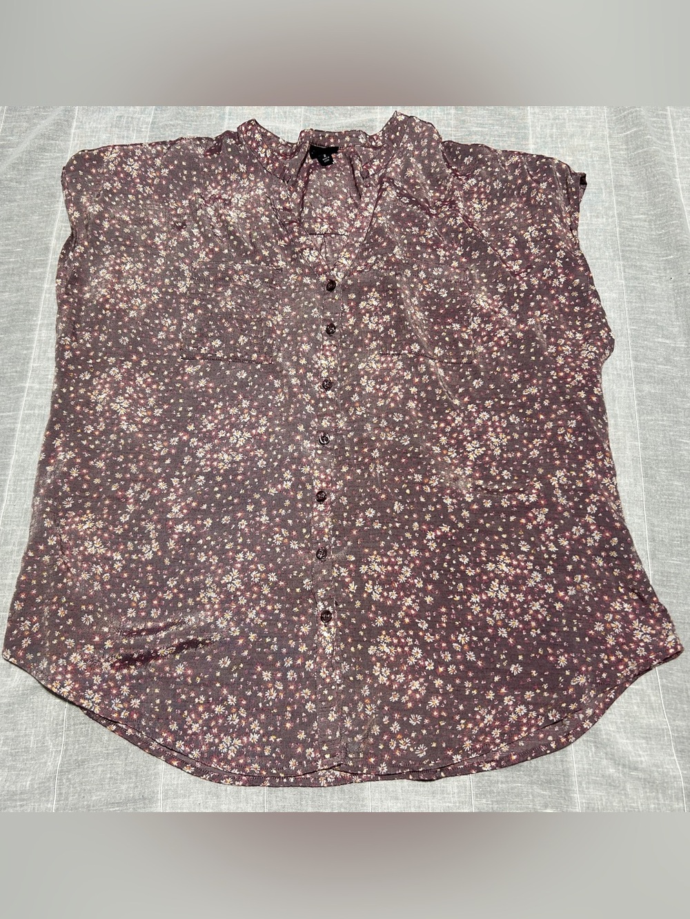 Torrid Floral Button-Front Top